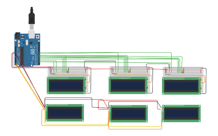 Circuit design Copy of ex1-catarine-2026 - Tinkercad