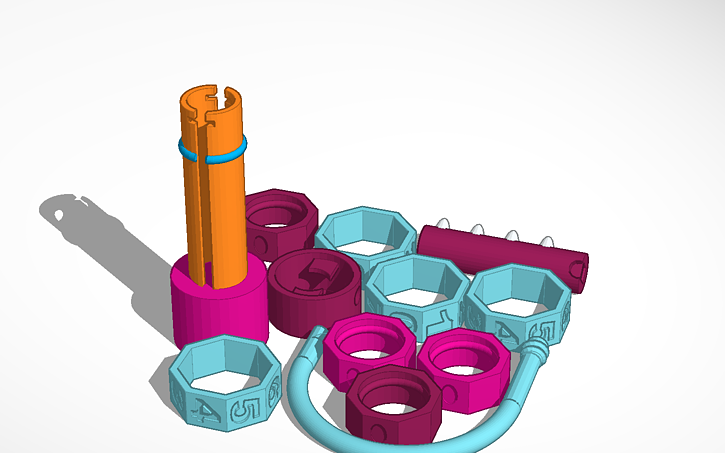 Code Lock Cad Model 3D design code lock (working) - Tinkercad
