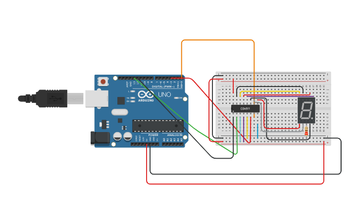Circuit design CODIFICADOR - Tinkercad
