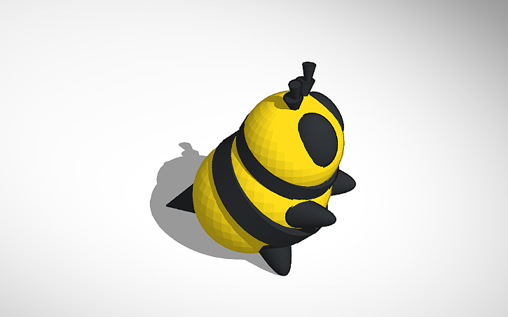 3D design bee - Tinkercad