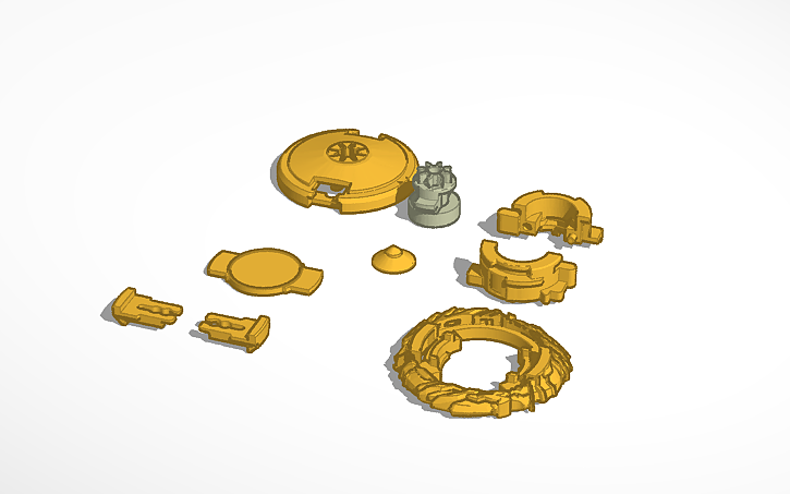 3D design Fafnir D (Fafnir Drain) Plastic Gen remake - Tinkercad