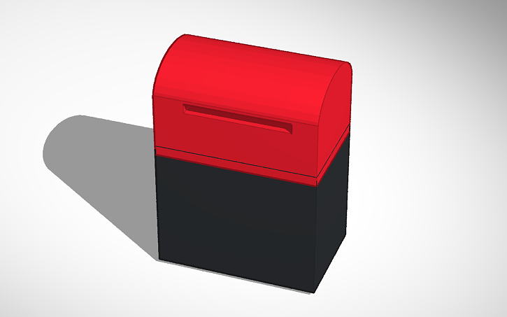 3D design Special Mailbox - Tinkercad