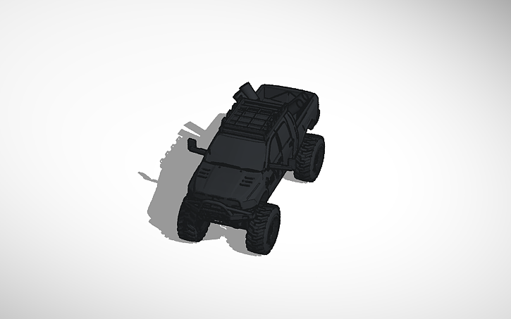 3D design Diesel Brothers Mega Ram runner Build - Tinkercad