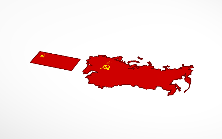 3D design Soviet Union - Tinkercad