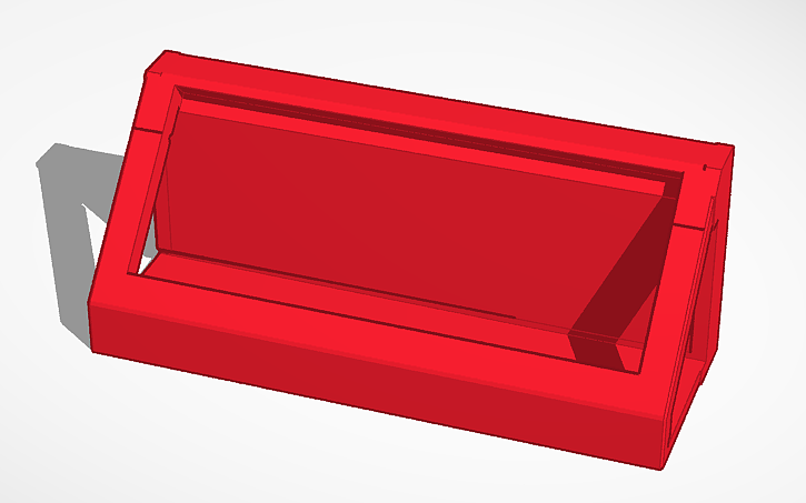 3D design perfume shelf - Tinkercad