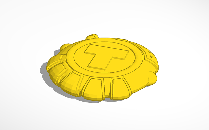 3D design Teen Titans Communicator - Tinkercad