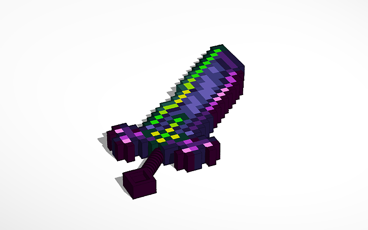 3D design Terraria Lego True Night's Edge - Tinkercad