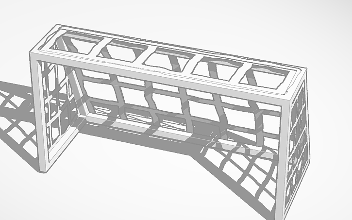 3D design Soccer net :) - Tinkercad