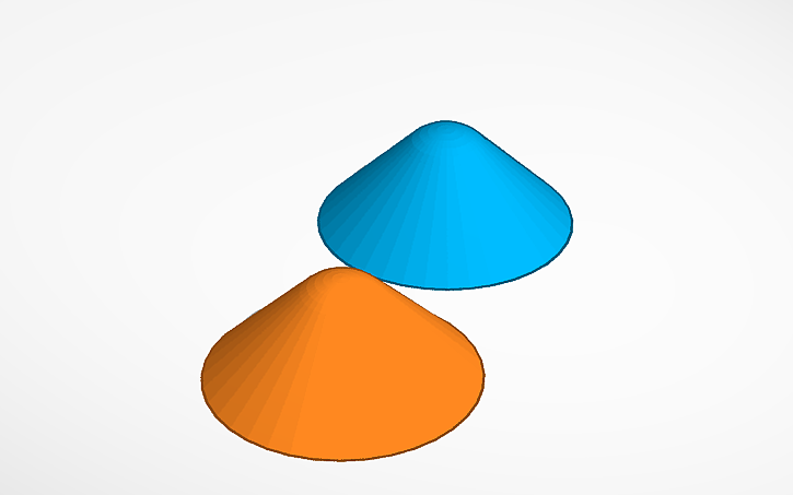 3d Block Rounded Coner 3D design Rounded Cone Methods - Tinkercad
