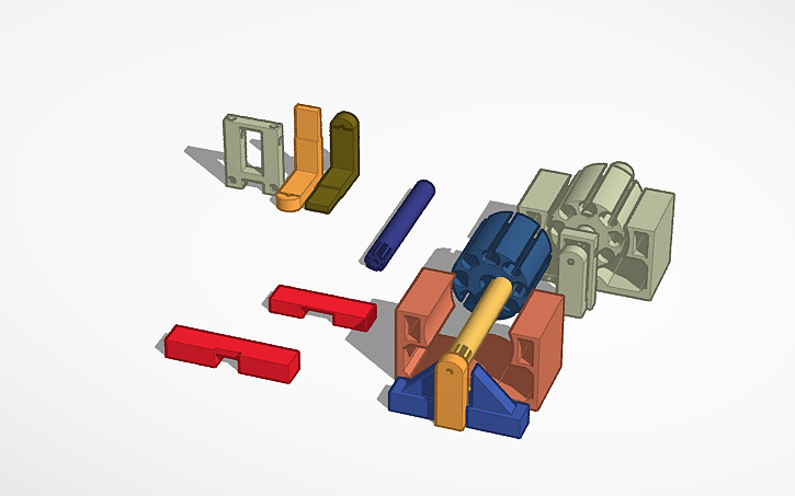 3D design Motor CC - Tinkercad