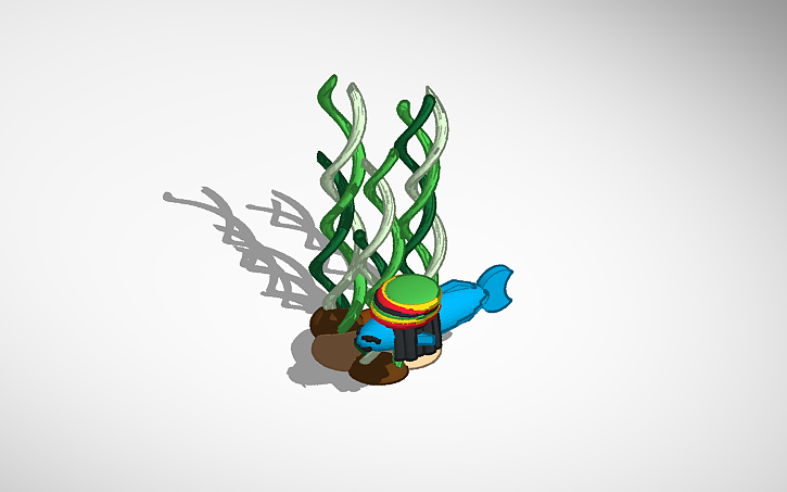 3D design Reggae Fish - Tinkercad
