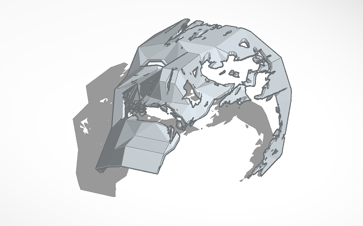 3D design Shattered - Tinkercad