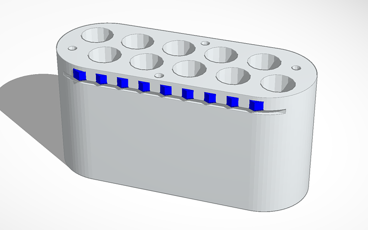 3D design 22 Storage Dispenser top - Tinkercad