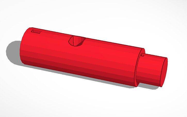 3D design Fan post - Tinkercad