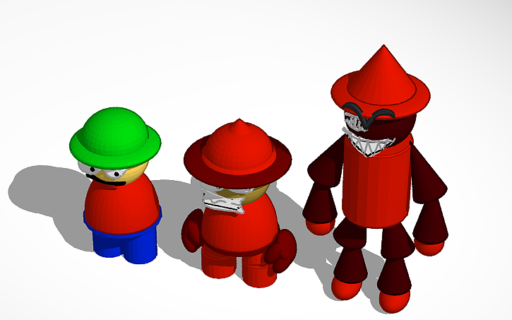 3D design Dave and Bambi Expunged Collection - Tinkercad