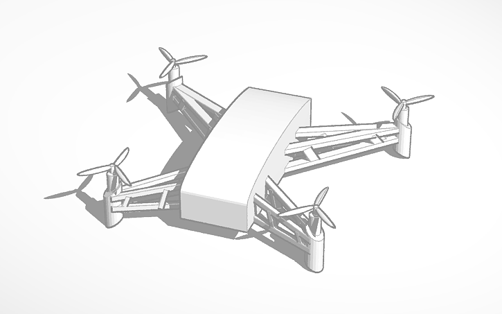 3D design Drone - Tinkercad