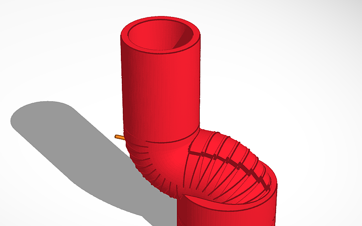 3D design PVC Pipe and Fittings - Tinkercad