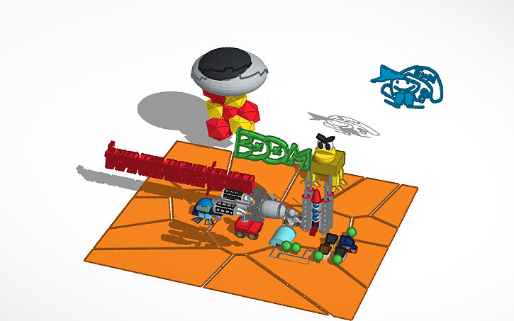 3D design sanki - Tinkercad