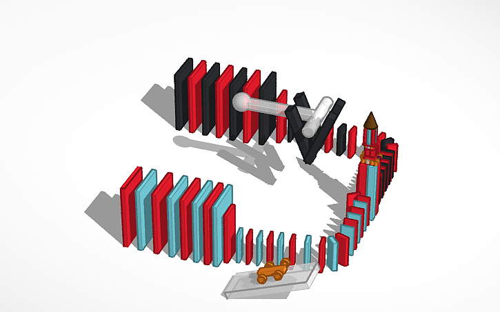 3D design pendulum - Tinkercad