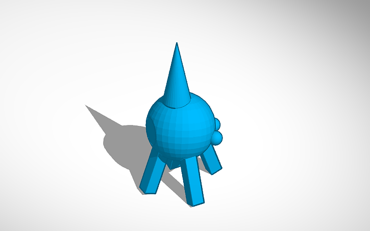 3D design Copy of sphere container - Tinkercad
