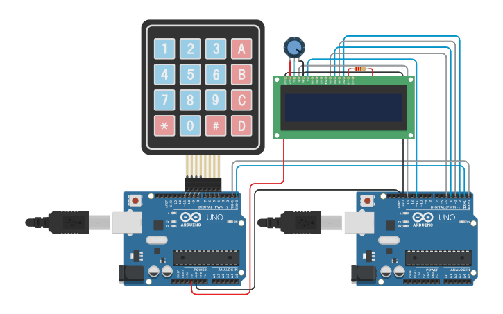 Circuit design SJCET ARDUINO DEBUGGING COMPETITION - Tinkercad