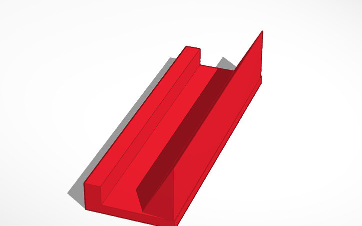3D design support pour telephone - Tinkercad
