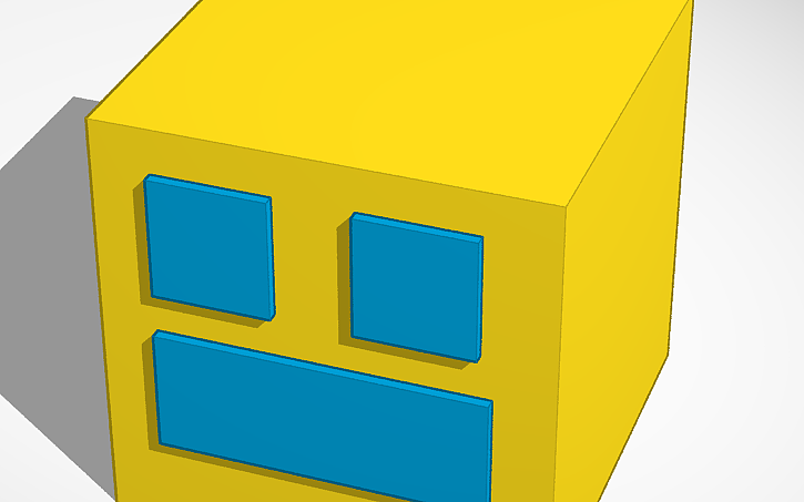 3D design gd cube - Tinkercad