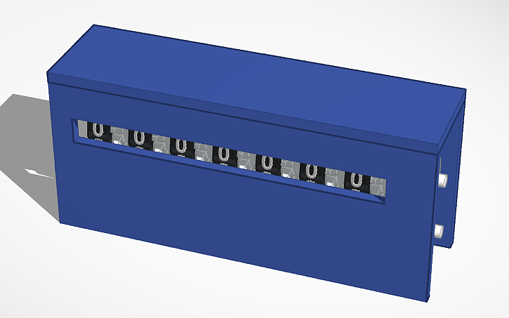 3D design Super Odometer - Tinkercad