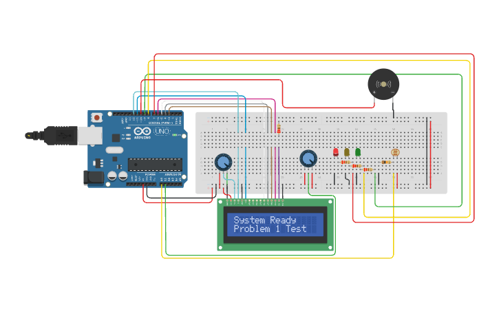 Circuit design Problem 1 - Tinkercad