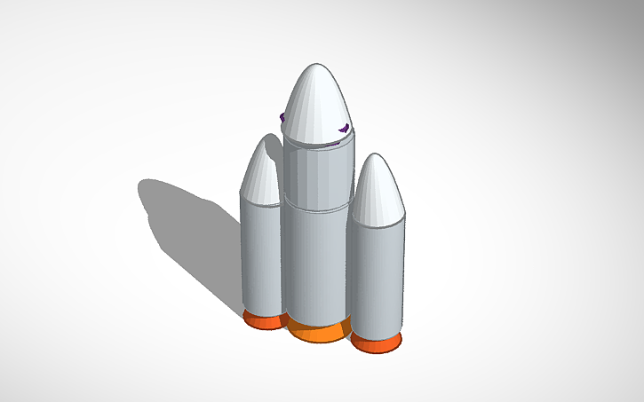 3D design DESIGN OF ROCKET - Tinkercad