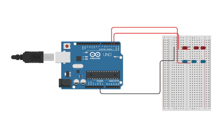 Circuit design How to Make a VIP Light - Tinkercad