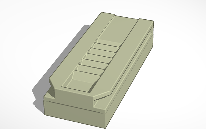 3D design BUZZBEE RAISED RAIL - Tinkercad