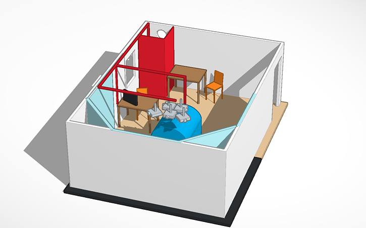 3D design LFK Simulator - Tinkercad