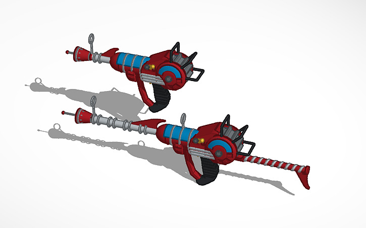 3D design COD zombies raygun - Tinkercad