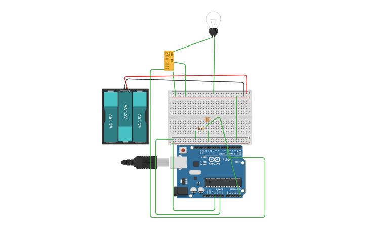 Circuit design p6iot - Tinkercad