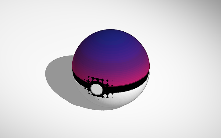 3D design Nebula Ball - Tinkercad