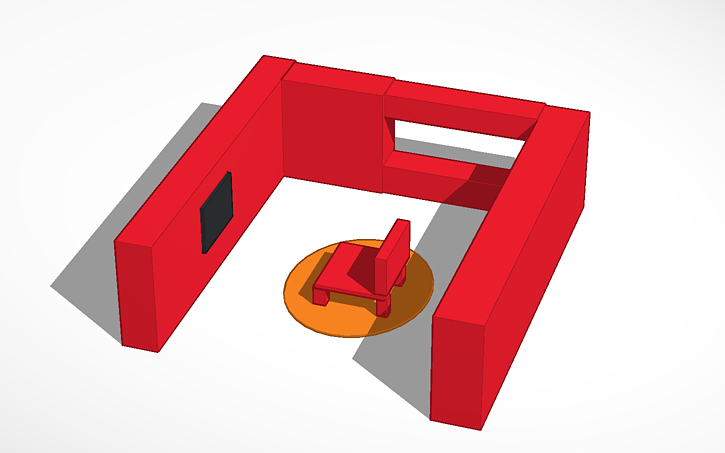 3D design Living Room - Tinkercad