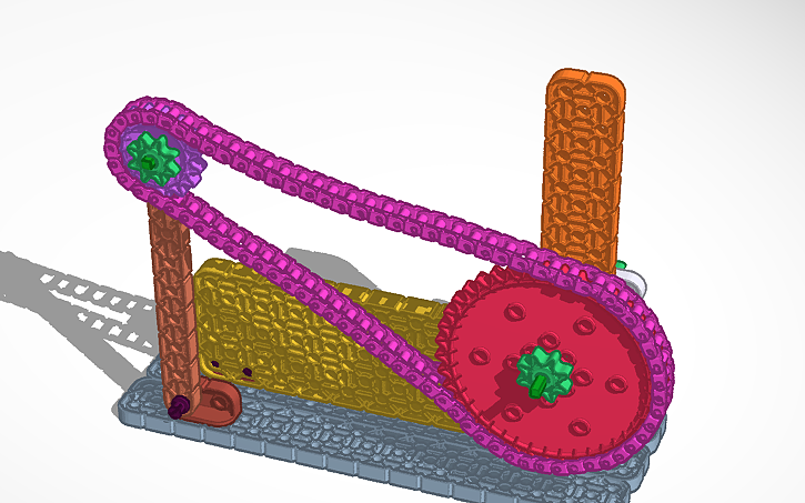 Compound Machine Vex 3D design VEX Parts Compound Machine - Tinkercad