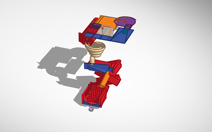 3D design Marble Run - Tinkercad