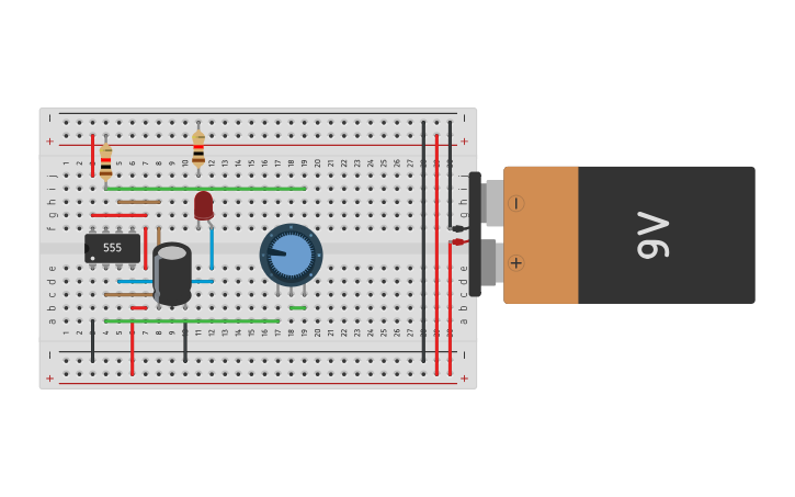 Timer Cad Block Circuit design Timer - Tinkercad