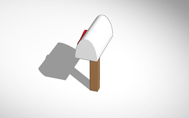 3D design Mailbox - Tinkercad