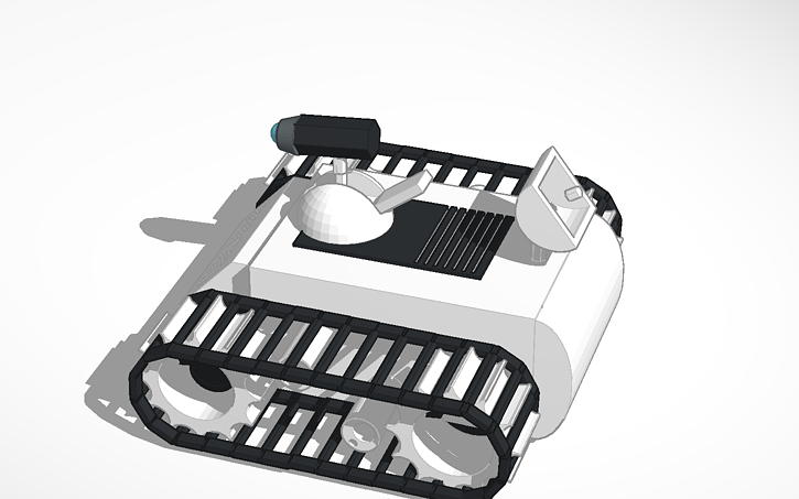 Simple Rover Tinkercad 3D design Rover - Tinkercad