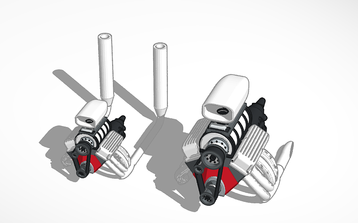 3D design cool engine - Tinkercad