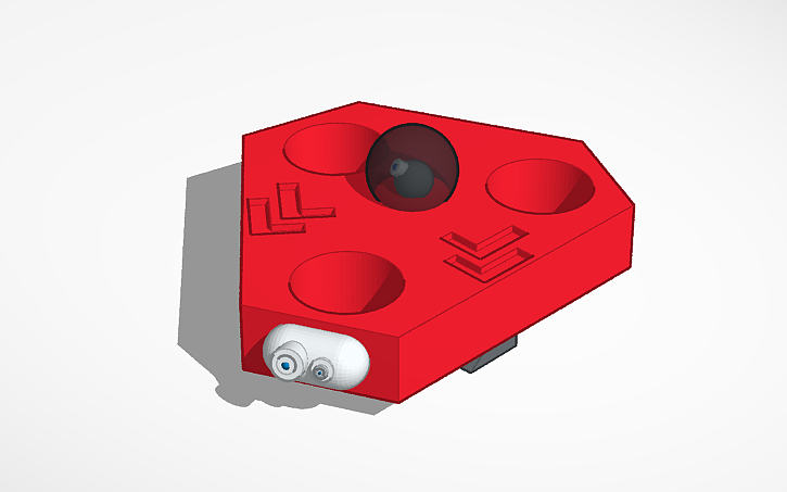 3D design Drone Concept(Shell) V2 - Tinkercad