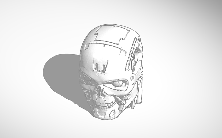 3D design Terminator - Tinkercad