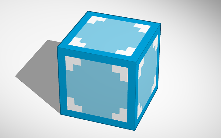 3D design bloxd.io Diamond block - Tinkercad