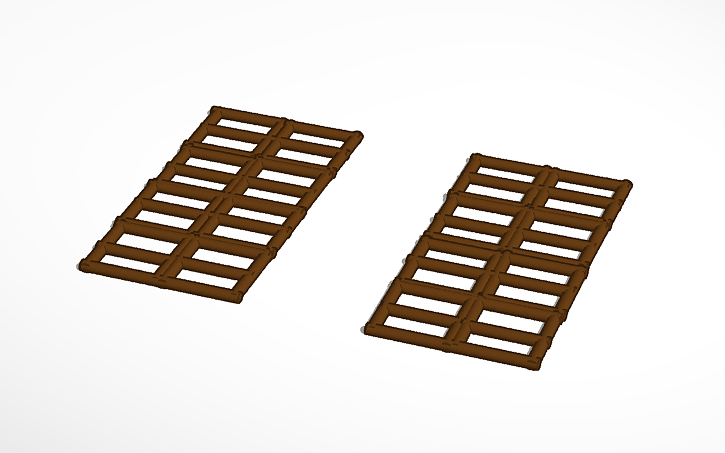 3D design Afsluitdijk mesh - Tinkercad