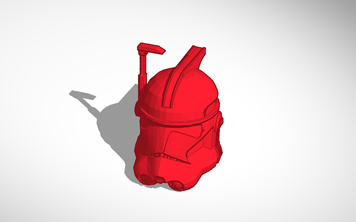 3D design Arc Trooper Helmet - Tinkercad