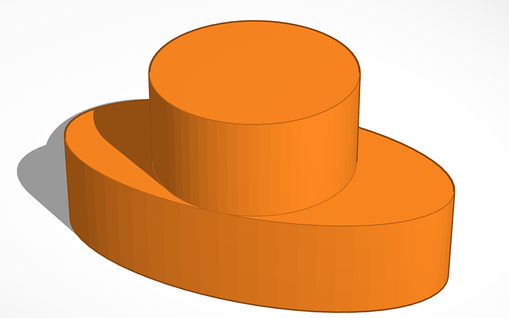 3D design Round - Tinkercad
