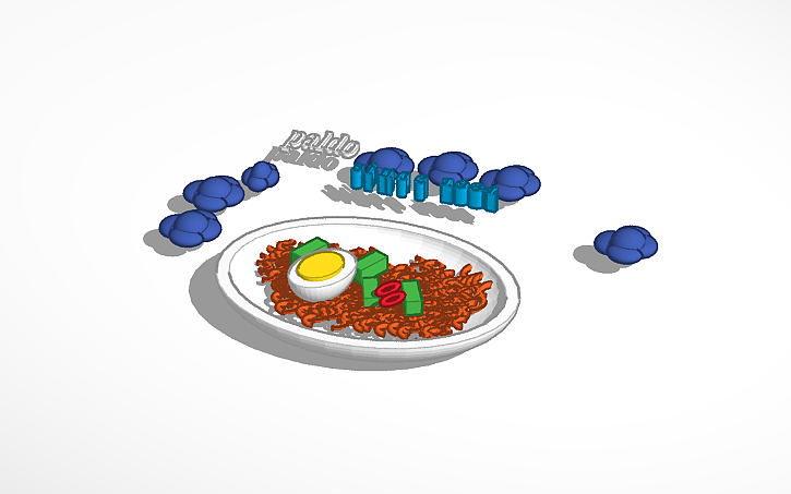 3D design paldo - Tinkercad